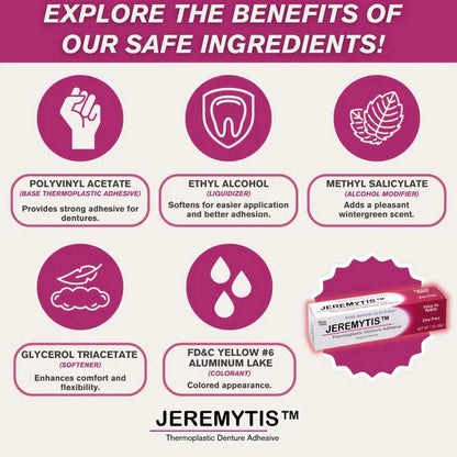 ✨[Official Brand Store]JEREMYTIS™Thermoplastic Denture Adhesive