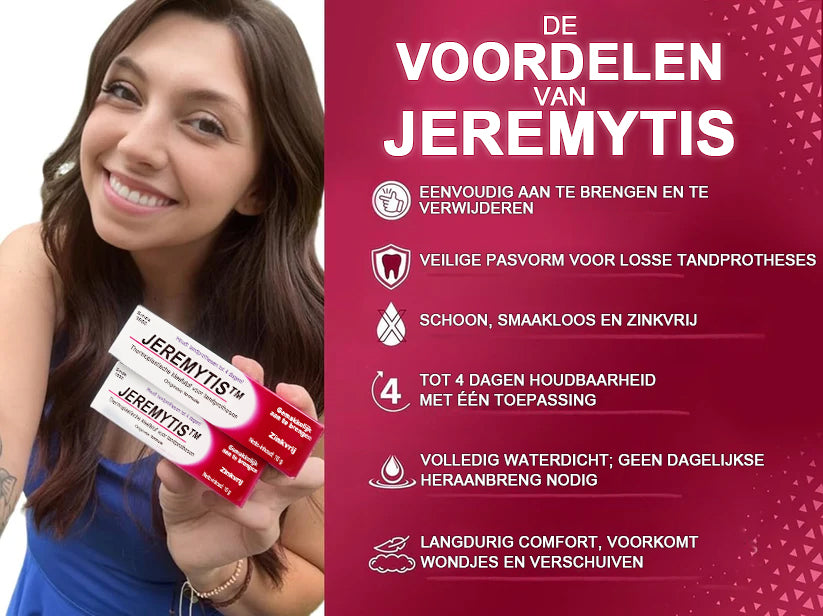 ✨[Officiële Merkwinkel] JEREMYTIS™ Thermoplastisch Gebitskleefmiddel