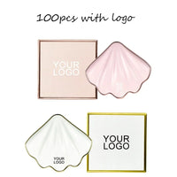 100pcs with logo