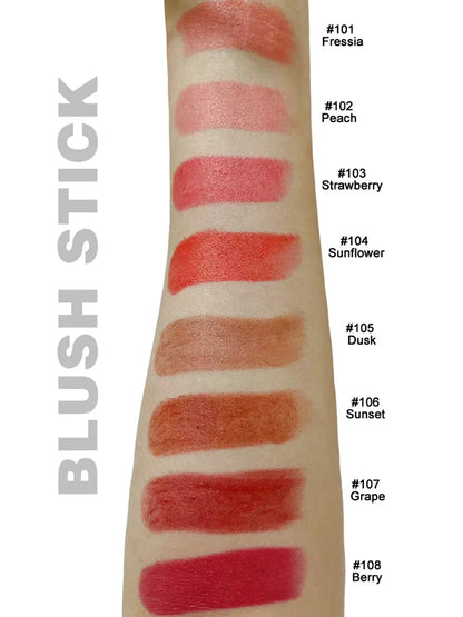 Private Label 29g Cream Blush Stick Bronzer Custom Bulk 8 Colors Waterproof Pigment Cute Blusher Makeup White Black Pink Tube