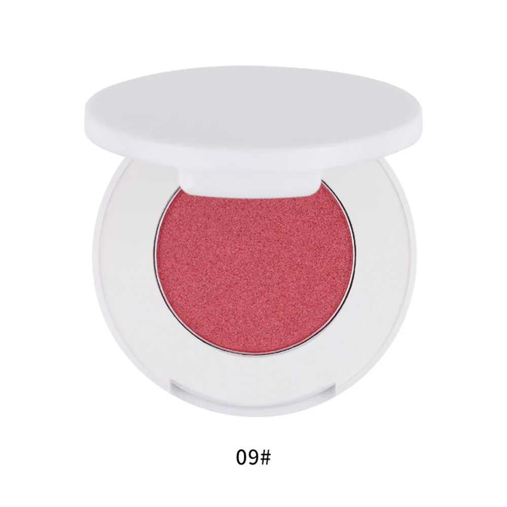 Private Label 12-color Blush Powder Custom Bulk Natural Finishing Powdering Long Lasting Pigment Blusher Rouge Makeup Black Box