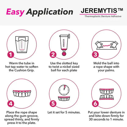 ✨[Official Brand Store]JEREMYTIS™Thermoplastic Denture Adhesive